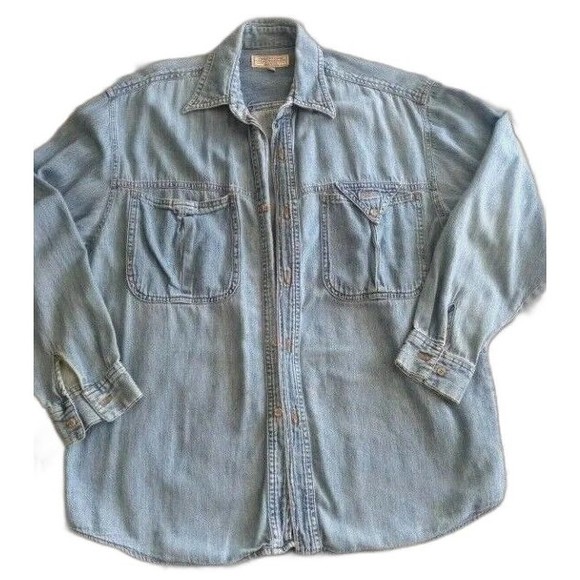 VTG Guess Jeans a Georges Marciano Design Men's/women Shirt Small *Flaw - Picture 1 of 8